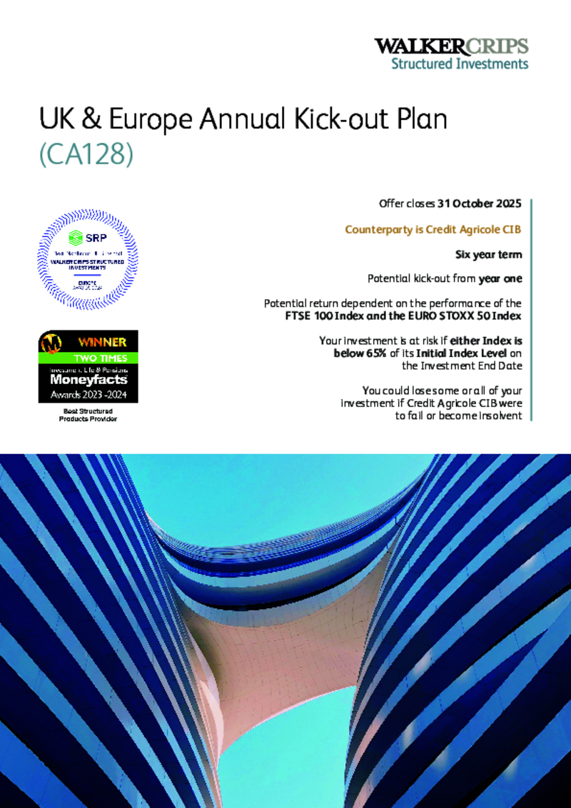 Walker Crips UK & Europe Annual Kick-out Plan (CA128)