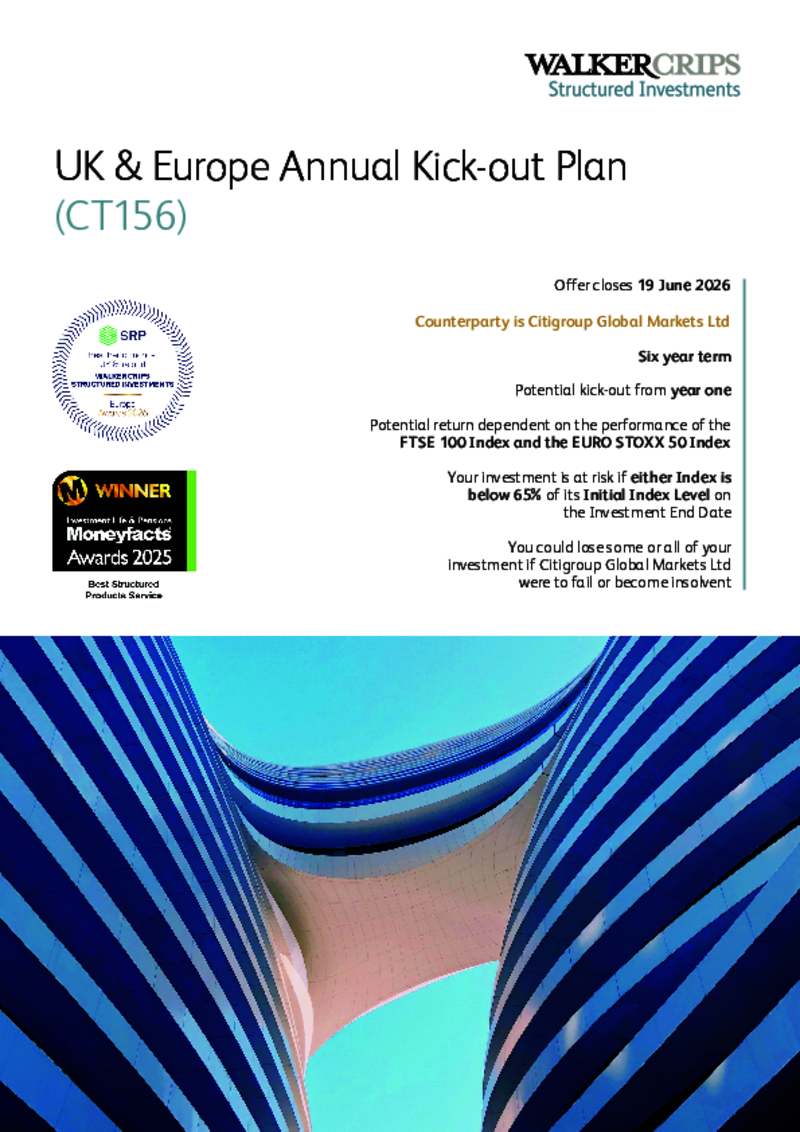 Walker Crips UK & Europe Annual Kick-out Plan (CT156)
