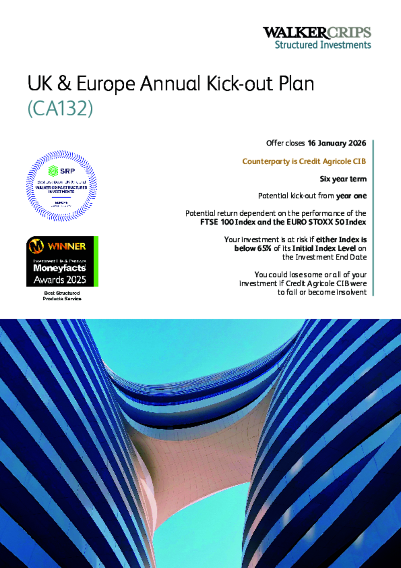 Walker Crips UK & Europe Annual Kick-out Plan (CA132)