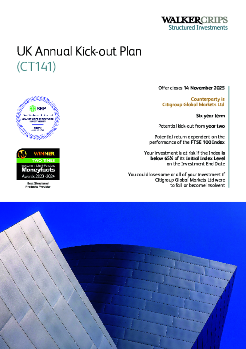 Walker Crips UK Annual Kick-out Plan (HS633)