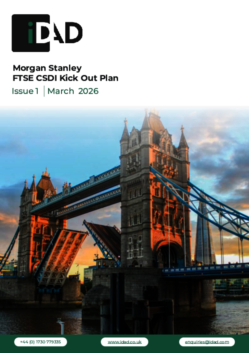 IDAD Morgan Stanley FTSE CSDI Kick Out Plan Issue 1 - March 2026