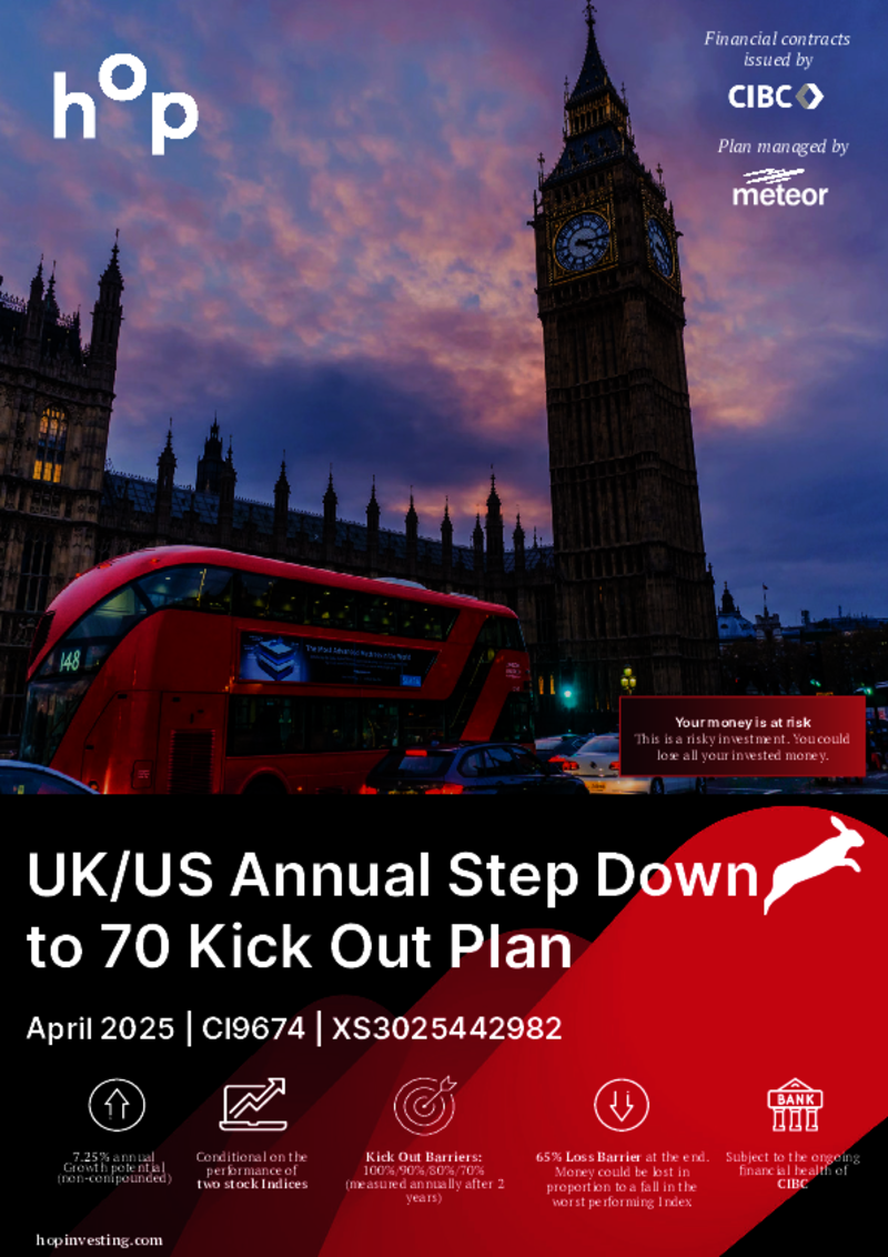 hop investing UK/US Annual Step Down to 70 Kick Out Plan April 2025 - CI9674
