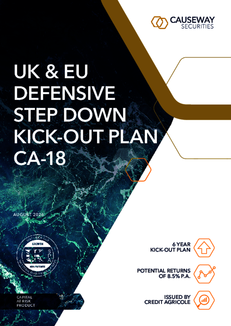 Causeway Securities UK/EU Defensive Step Down Kick Out Plan (CA-18) - August 2026