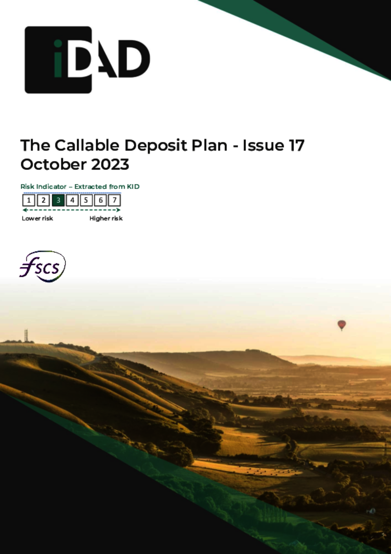iDAD The Callable Deposit Plan Issue 16 - June 2022