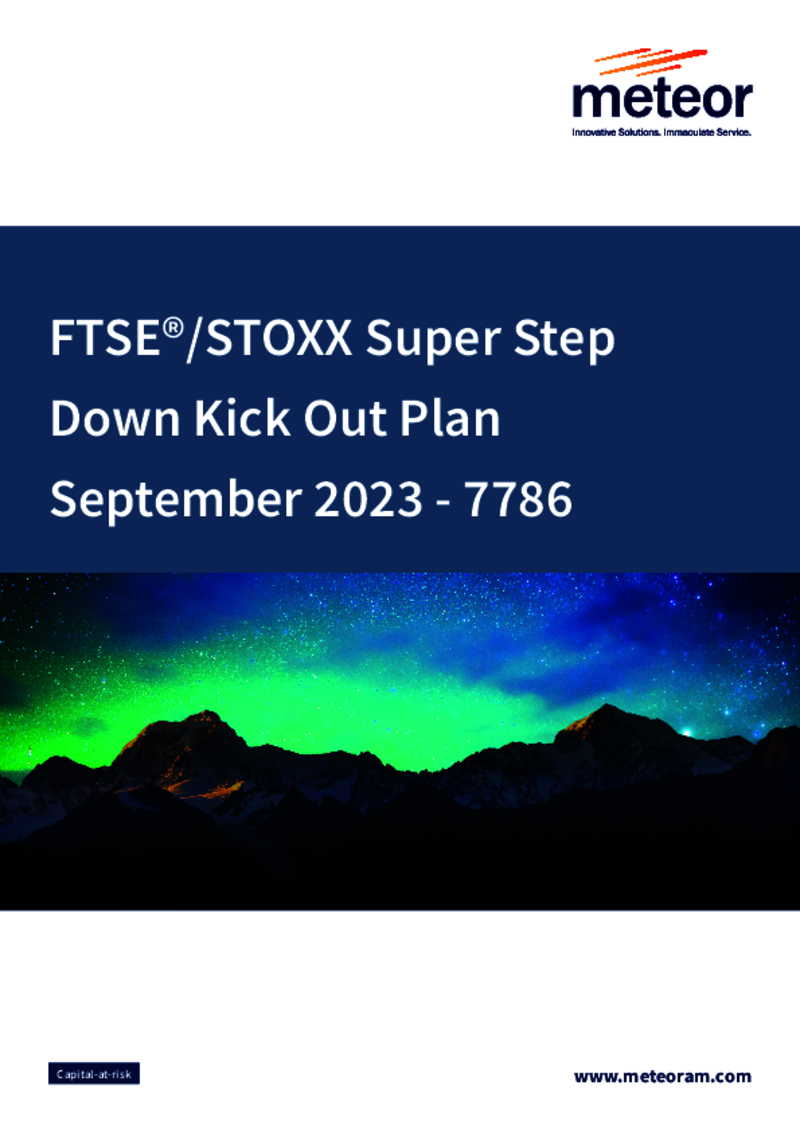 FTSE/STOXX Super Step-Down Kick Out Plan September 2023 - 7786