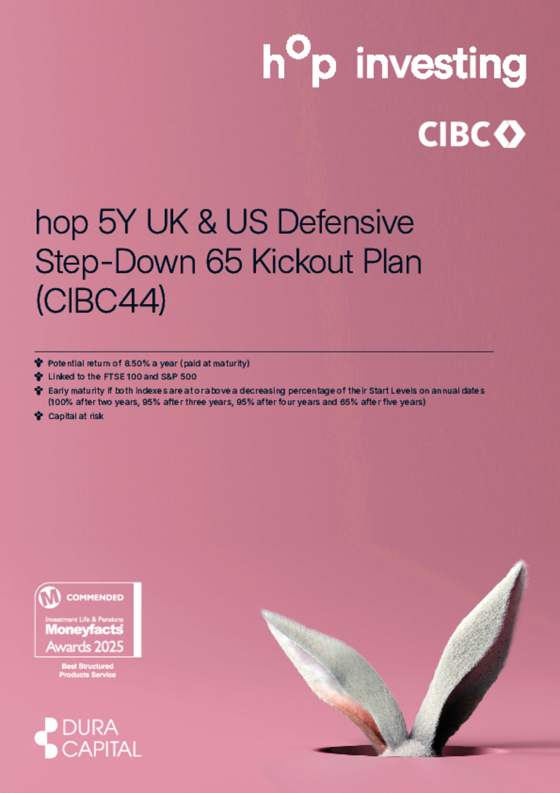 hop 5Y UK & US Step-Down 65 Kickout Plan (CIBC44)