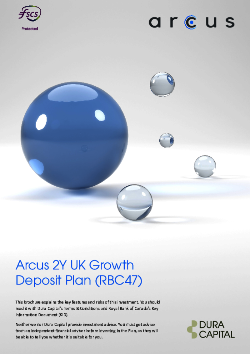 Arcus 2Y UK Growth Deposit Plan (RBC47)