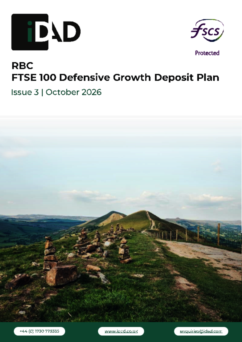 IDAD RBC FTSE 100 Defensive Growth Deposit Plan Issue 3 - October 2026