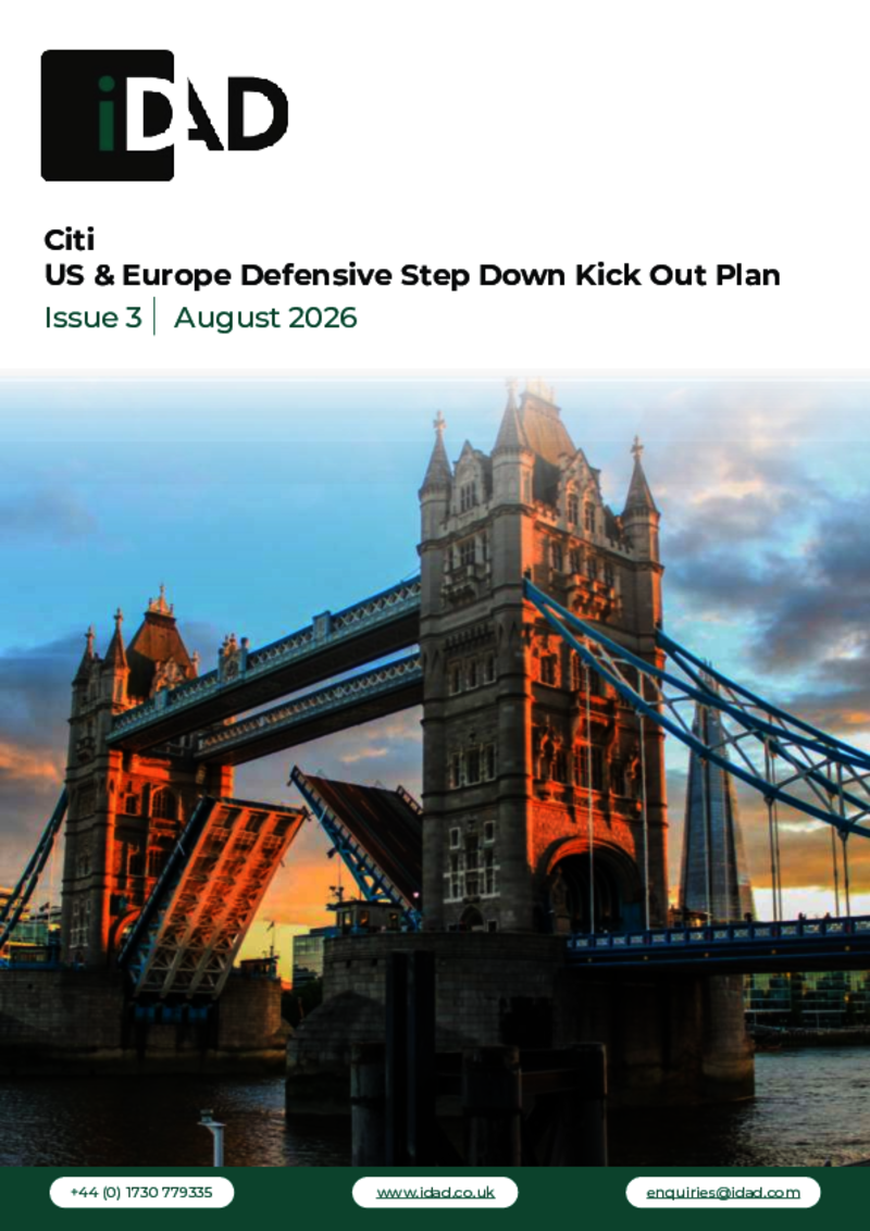 iDAD Citi US & Europe Defensive Step Down Kick Out Plan Issue 3 - August 2026