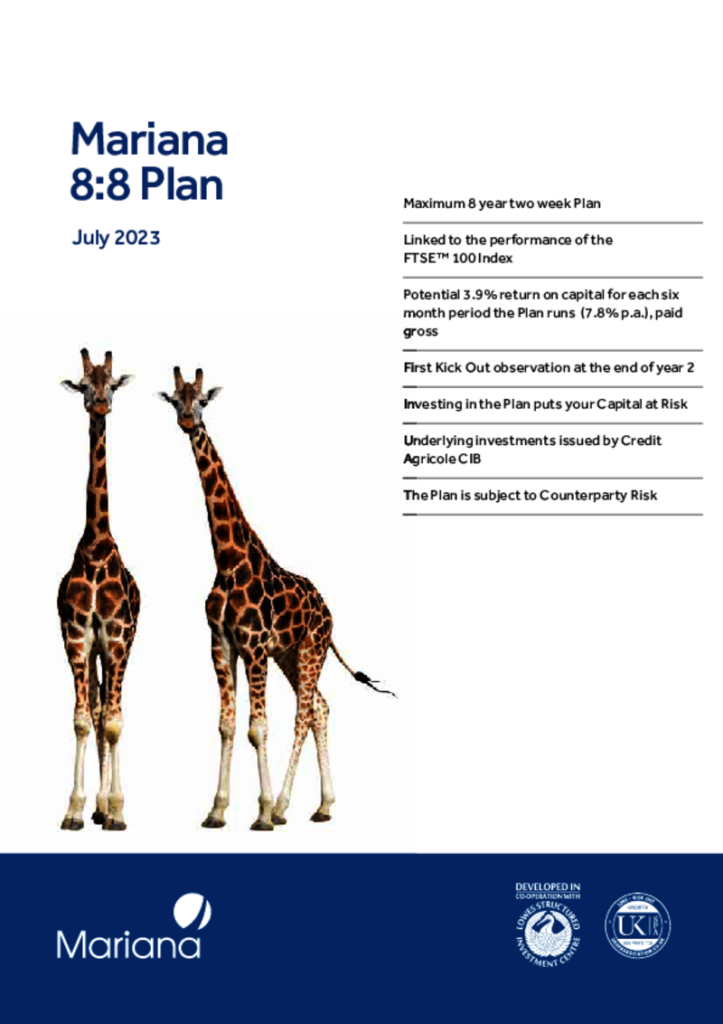 Mariana 8:8 Plan - July 2023