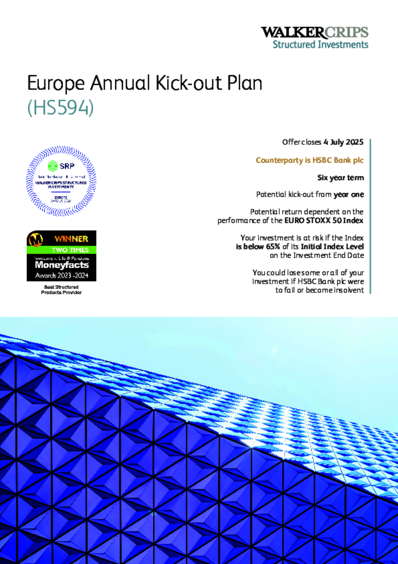 Walker Crips Europe Annual Kick-out Plan (HS594)