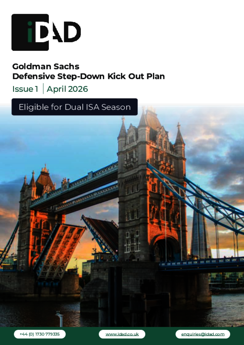 IDAD Goldman Sachs Defensive Step-Down Kick Out Plan Issue 1 - April 2026