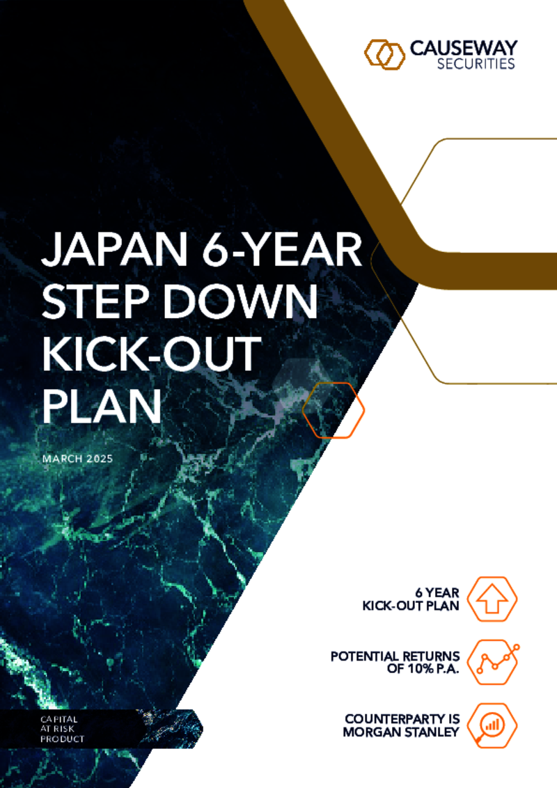 Causeway Securities Japan 6-Year Step Down Kick-Out Plan March 2025