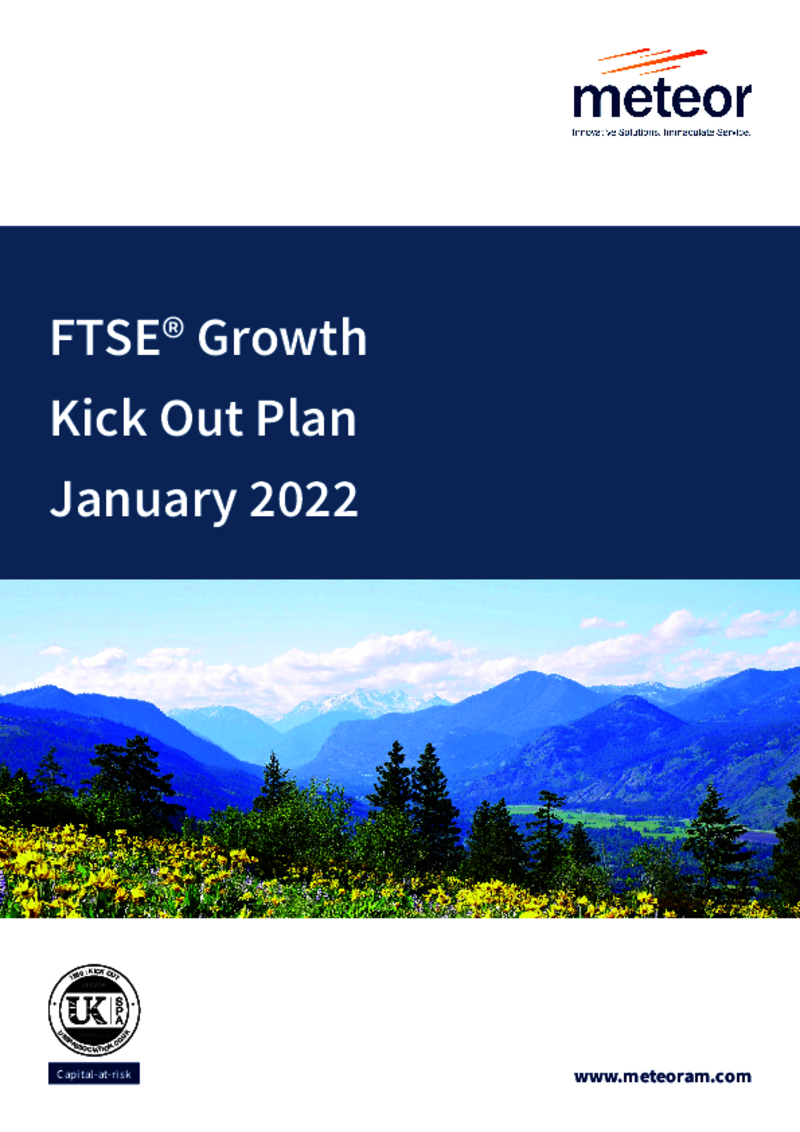 Meteor FTSE Growth Kick Out Plan January 2022