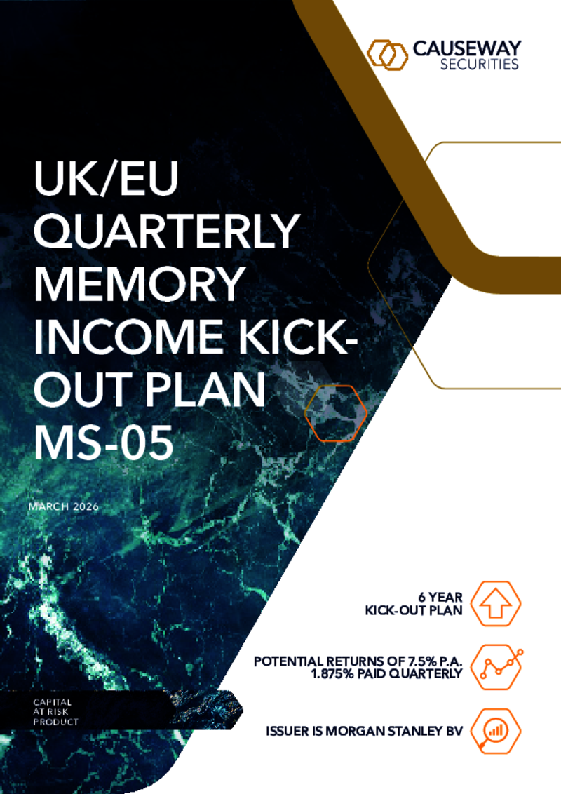 Causeway Securities UK/EU Quarterly Memory Income Kick Out Plan - March 26 (MS-05)