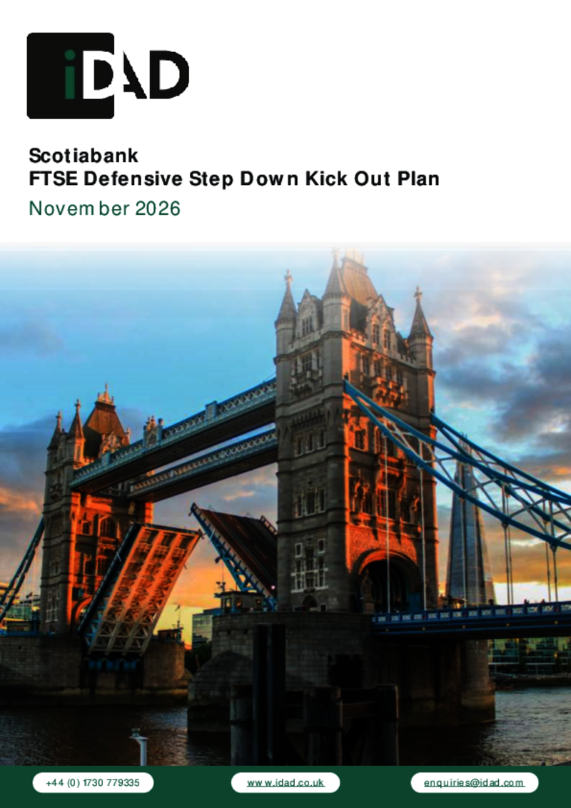 IDAD Scotiabank FTSE Defensive Step Down Kick Out Plan November 2026