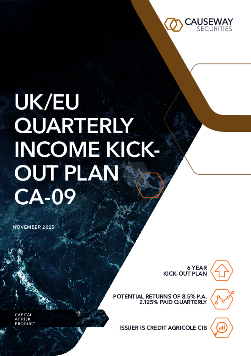 Causeway Securities UK & EU Quarterly Income Kick-Out Plan - November 2025 (CA-09)