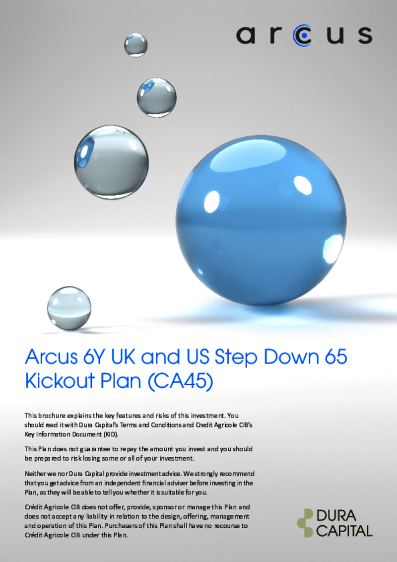 Arcus 6Y UK and US Step Down 65 Kickout Plan (CA45)