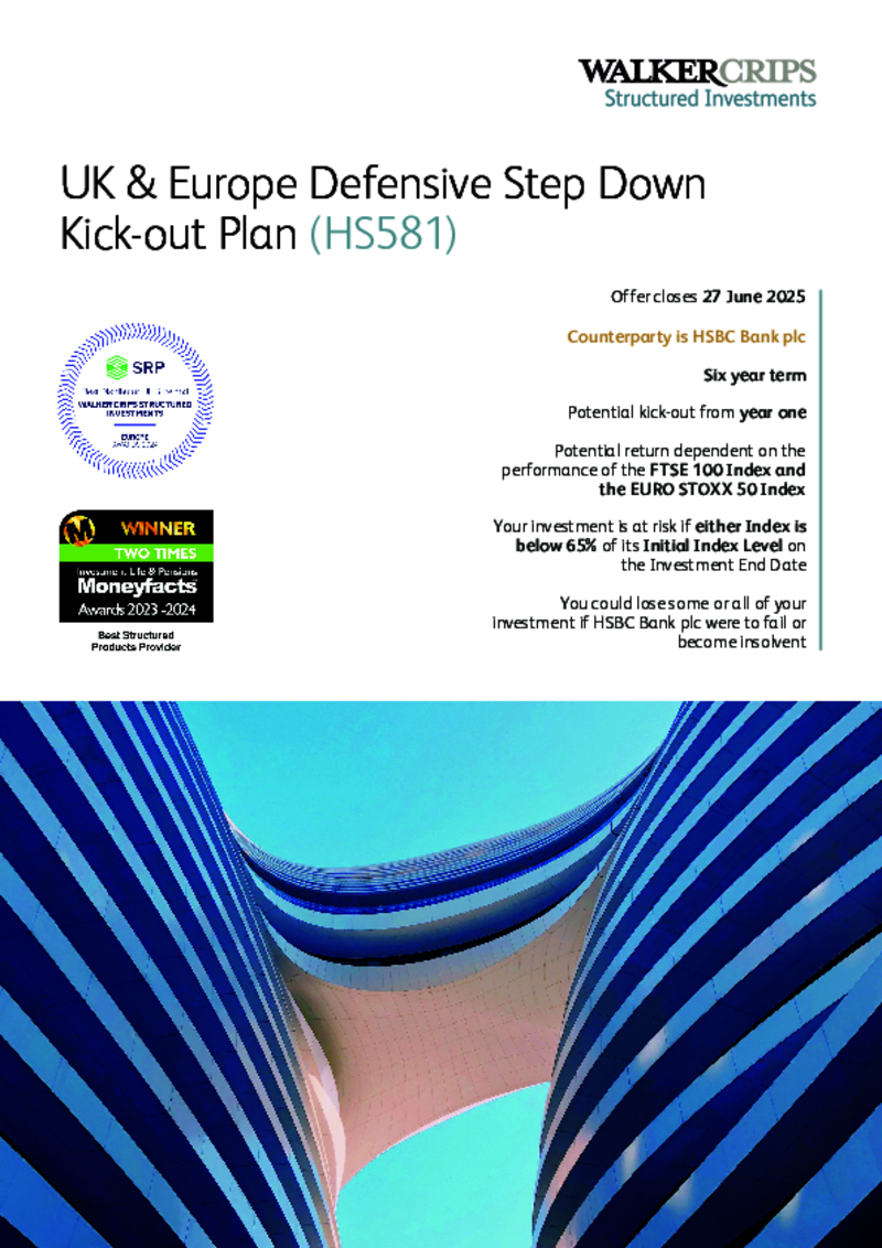 Walker Crips UK & Europe Defensive Step Down Kick-out Plan (HS581)