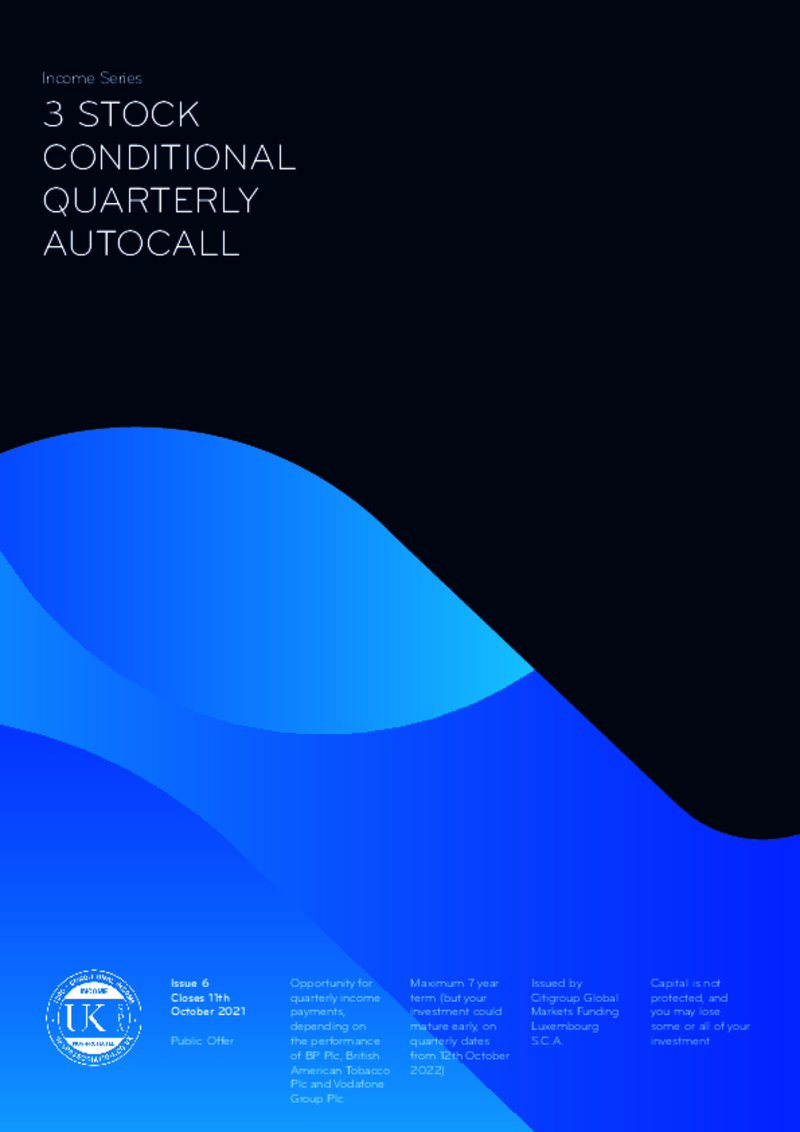 Hilbert Income Series: 3 Stock Conditional Quarterly Autocall Issue 6