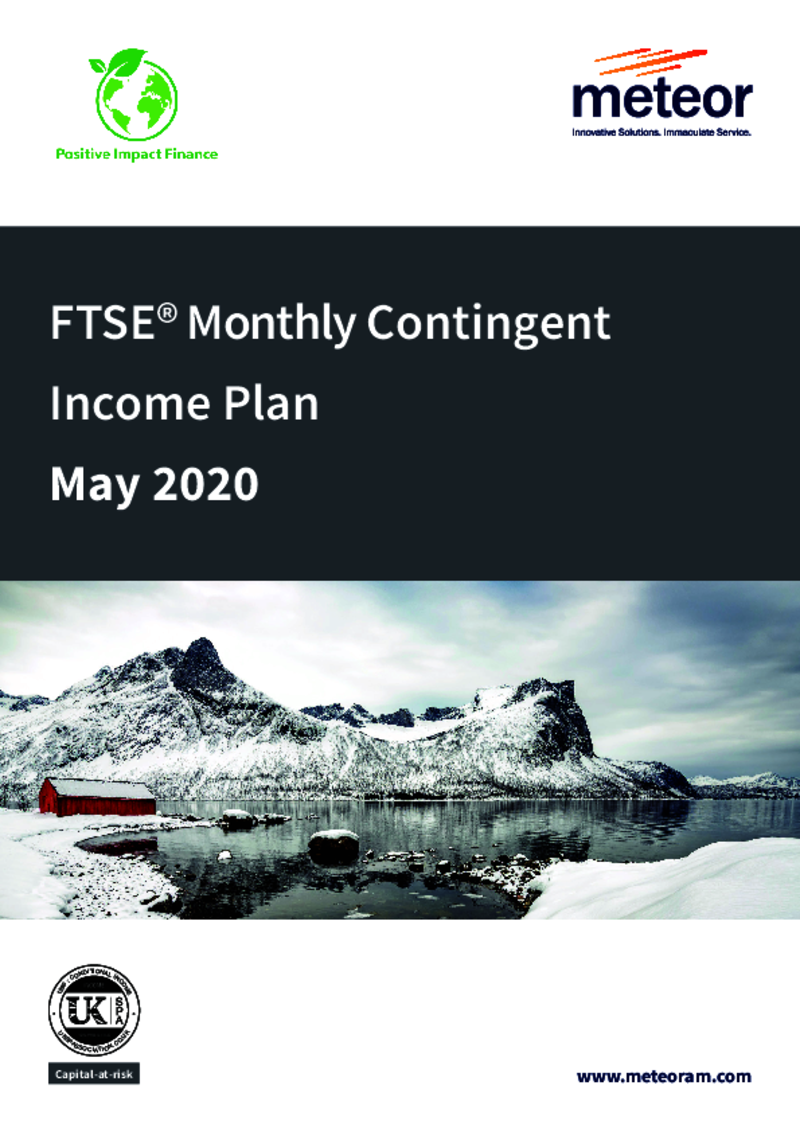 FTSE Monthly Contingent Income Plan October 2019 - Option 3