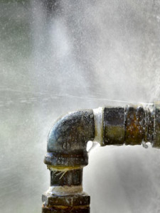 burst pipe home emergency