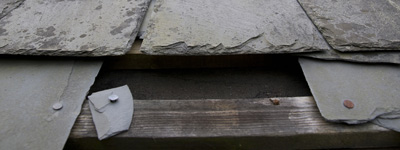 broken roof home emergency cover